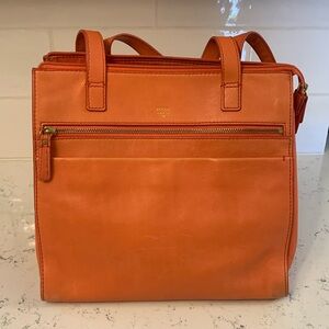 Fossil satchel, shoulder bag.